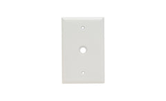 LEGRAND Legrand SPJ11-W Plastic Wall Plate Jr Jumbo 1G Telephone Without Line (1 Pack) SPJ11W