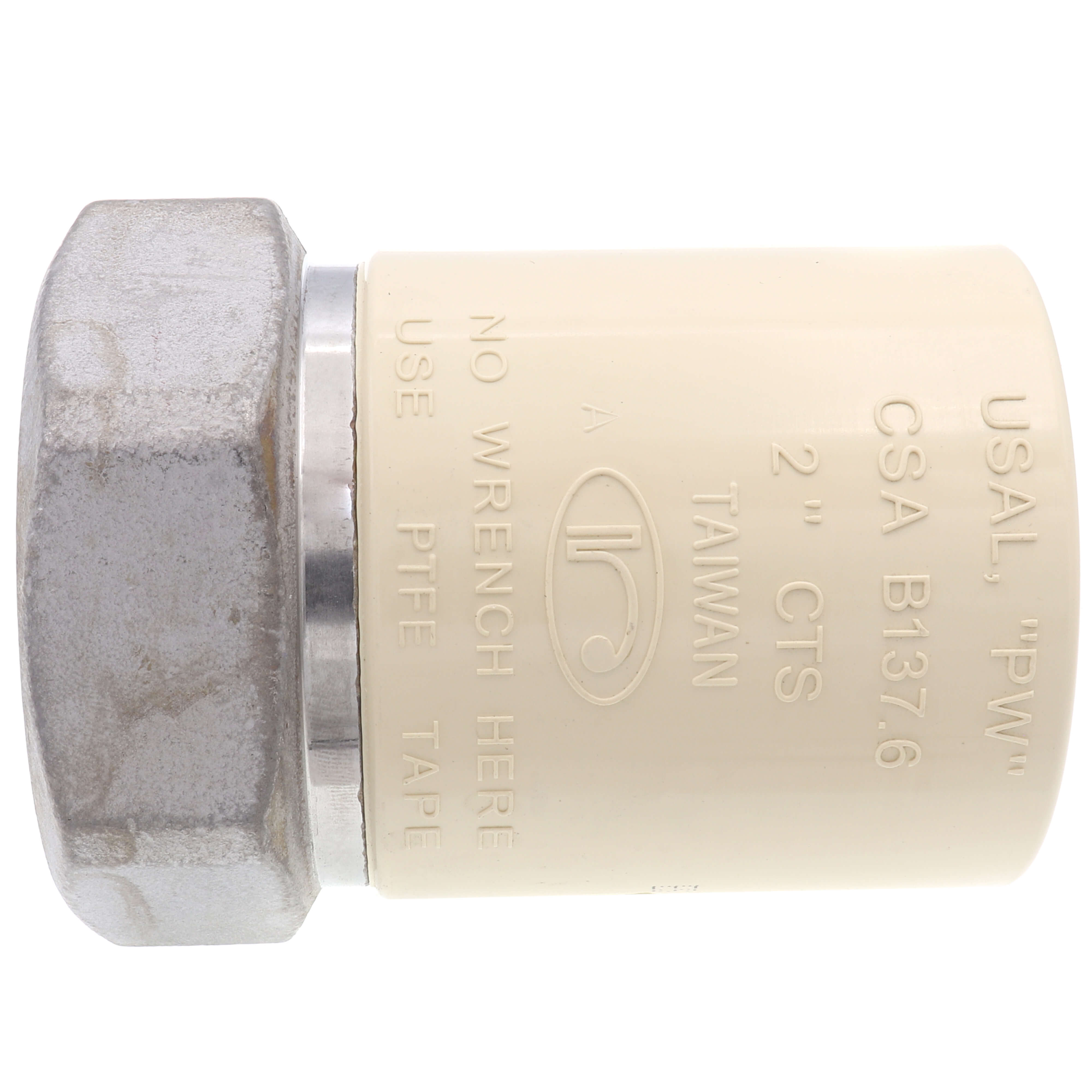 EVERFLOW Everflow SSCPF200-NL 2 Stainless Steel Female X CPVC Adapter Lead Free