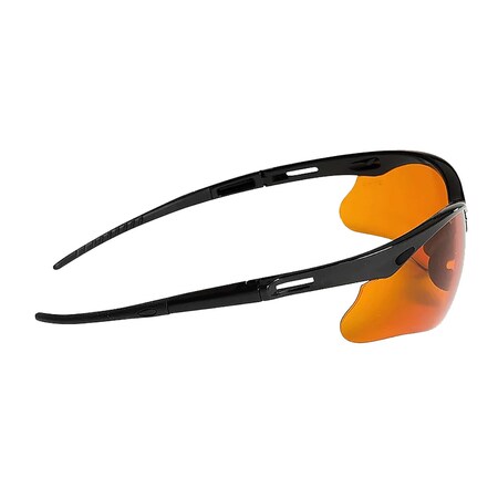 JACKSON SAFETY Jackson Safety 50005 SG Series Safety Glasses Blue Shield Lens Black Frame