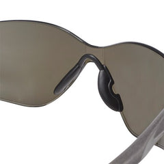 Jackson Safety 50042 SG Series Safety Glasses Universal Size Clear Lens Black Frame Readers 2.5 Hardcoat Anti-Scratch