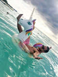 SWIMLINE Swimline 90387 Led Unicorn Glitter Ring 68/36.5/26