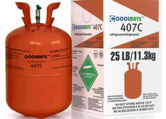 Chemours D11710681 Refrigerant R407C 25# Dispose-A-Can Freon