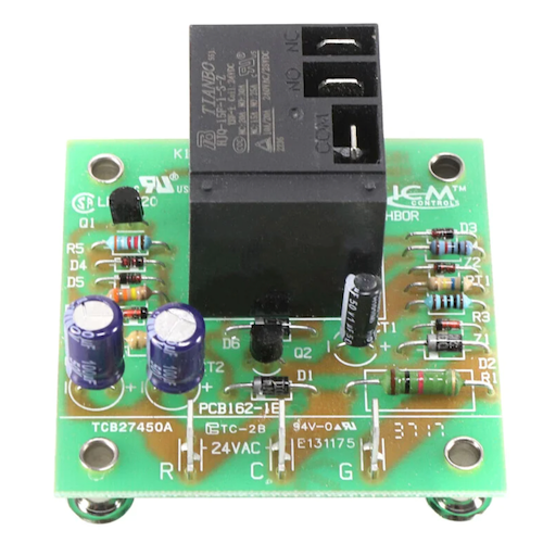 ICM CONTROLS ICM Controls ICM255 Fan Blower Control Dual Function Fan Delay Timer 24VAC