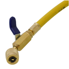 Ritchie 29036 Yellow Jacket PLUS II Charging Hose With Compact Ball Valve End 1/4 in. 36 in. Long