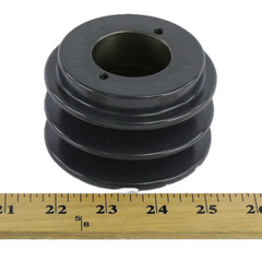 Browning 2BK34H Two Groove Sheave 3.55 inches Diameter Cast Iron for HVAC and Industrial Use