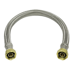 Brasscraft SBWB00-24 3/4" FIP X FIP X 24" Stainless Steel Braided Water Heater Connector