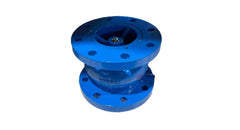 Soval 1037-040 4" Cast Iron Flanged Silent Globe Check Valve