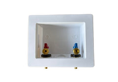 LSP Products OB-338 Specialty Products Switch Hitter Assembled Washing Machine Outlet Box With Wirsbo ProPEX Valves