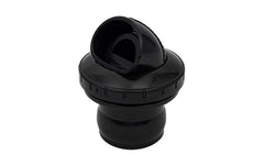 Infusion Pool Products VRFSASBK Venturi Return Fitting | Self Aligning Slip 1.5 Inlet | Black | VRFSASBK