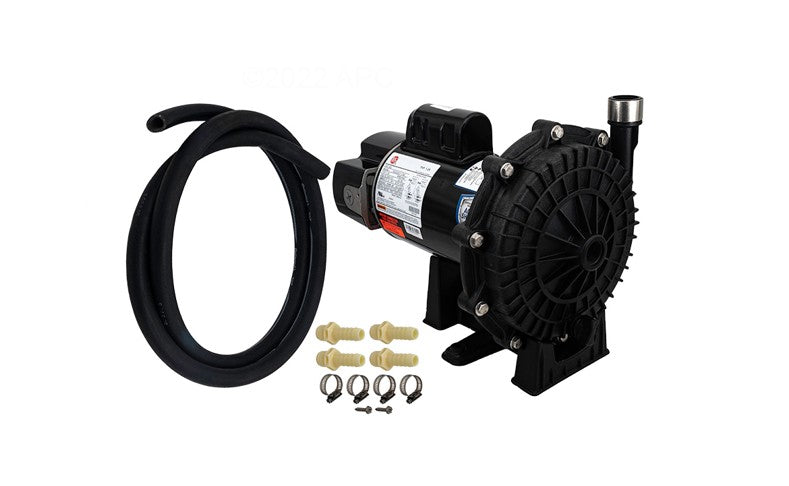 WATERWAY PLASTICS Waterway Plastics 3810430-1PDA Universal Booster Pump .75 HP for Pressure Side Cleaners