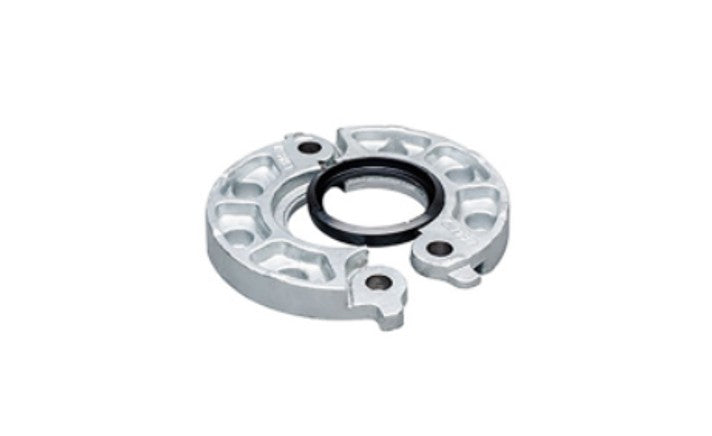 VICTAULIC Victaulic L040741GE0 Vic-Flange 741 4 in Grooved Galvanized Flange Adapter E Gasket