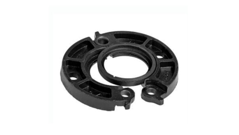 VICTAULIC Victaulic L040741GE0 Vic-Flange 741 4 in Grooved Galvanized Flange Adapter E Gasket