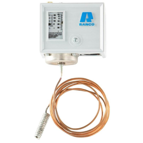 ROBERTSHAW Ranco O10-1408 Temperature Control SPST -15 Degree to 40 Degree F 72 Cap Rem Bulb