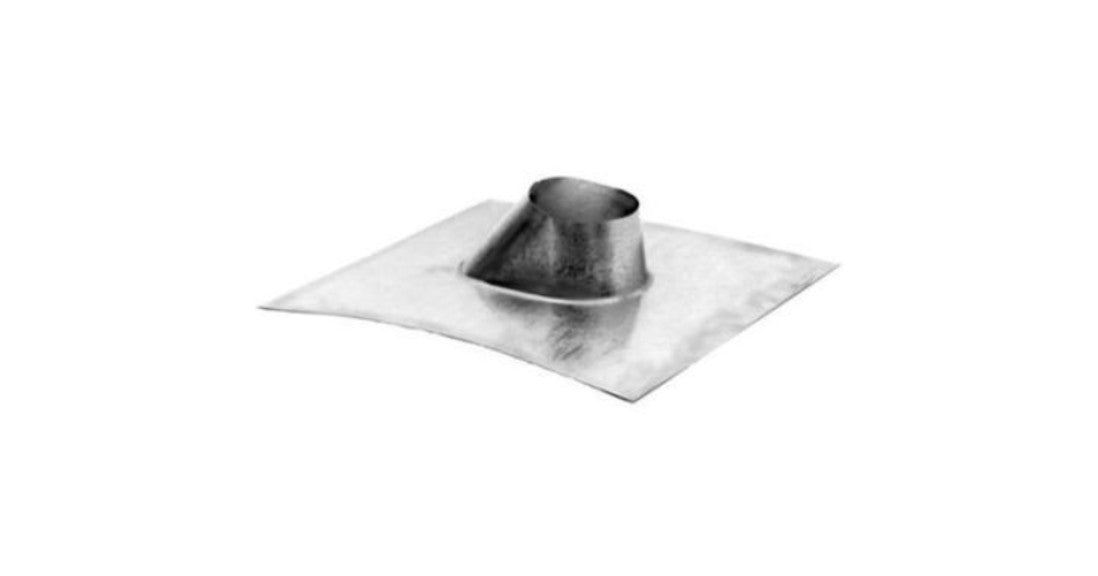 DURAVENT DURAVENT 4GVF 4 in. Galvalume Oval Adjustable Roof Flashing