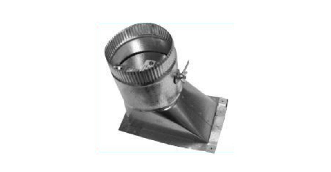 GSI PIPE & FITTINGS GSI PIPE & FITTINGS HT10GA26D 10 inches Tapered HETO w/Damper