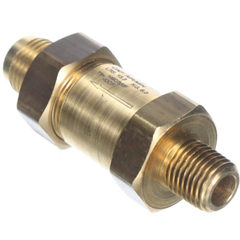 MUELLER INDUSTRIES B33752 Pressure Relief Valve, 1/4 in NPTFE x 3/8 in Flare 350 PSI