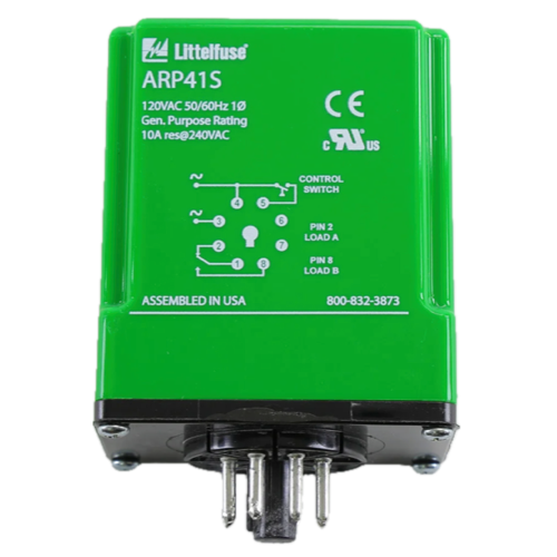 LITTELFUSE Littelfuse ARP41S Alternating Relay 120V SPDT
