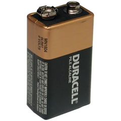 Duracell MN1604 Coppertop 9V Batteries With Duralock Power Preserve
