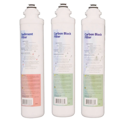 WATERGROUP Aqua Flo Platinum 41407011 Annual Replacement Filter Cartridge Kit for QCRO Reverse Osmosis Systems