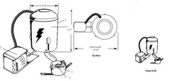 LIGHTOLIER 1104ICR IC/NON-IC REMODELER FIK-6 3/4 CAN FOR USE W/1100 SERIES REFLECTOR TRIMS LYTECASTER