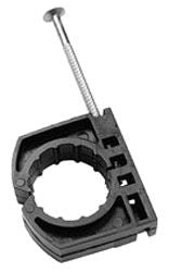 SIOUX CHIEF Sioux Chief 551-2 Black Plastic Nail Barb Clamp