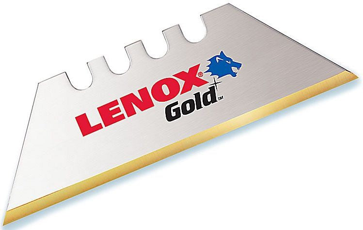 LENOX Lenox 20350GOLD5C Gold Utility Knife Blade 5 Pack