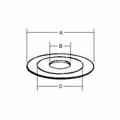 ABB WA-131 WA-131 T&B 1-1/2 Reducing Washer RGD/IMC STL