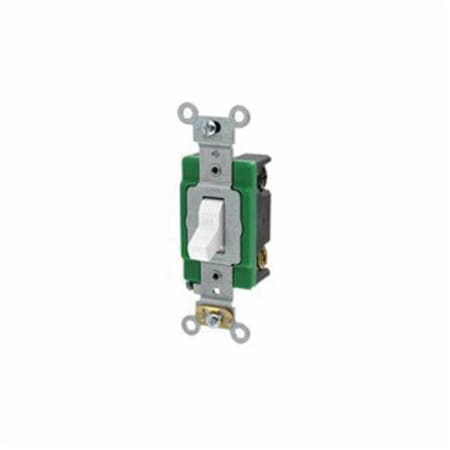 LEVITON Leviton 3031-2I Toggle Switch 30 Amp 120/277 Volt