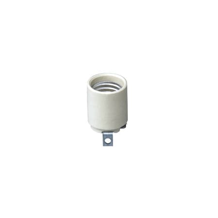 LEVITON Leviton 3152-8 Medium Base Keyless Incandescent Lampholder 660W 250 VAC