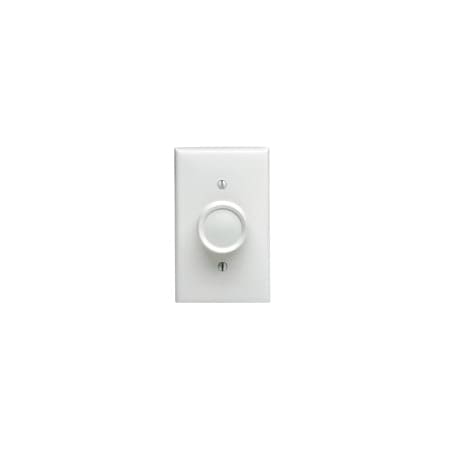 LEVITON Leviton 6616-1XI Single-Pole Trimatron Full Range Rotary Fan Speed Control