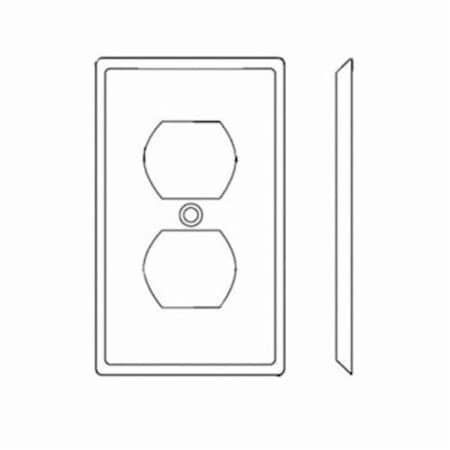 LEVITON Leviton 80703-IG OR WP 1G DUP OUTLET ISOLATED GRND