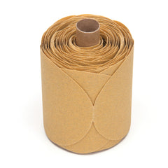 3M 7000028124 Stikit Gold Paper Disc Roll Aluminum Oxide 5 Inches P80 Grit