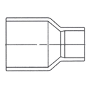 MUELLER STREAMLINE Mueller Streamline W 01067 Reducing Coupling 1-1/2 x 3/4 in (WC-400R)