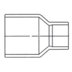 MUELLER STREAMLINE Mueller Streamline W 01067 Reducing Coupling 1-1/2 x 3/4 in (WC-400R)