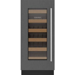 SUB-ZERO Sub-Zero DEU1550W/L 15 inches Designer Undercounter Wine Storage Panel Ready 24 Bottles Left Hinge