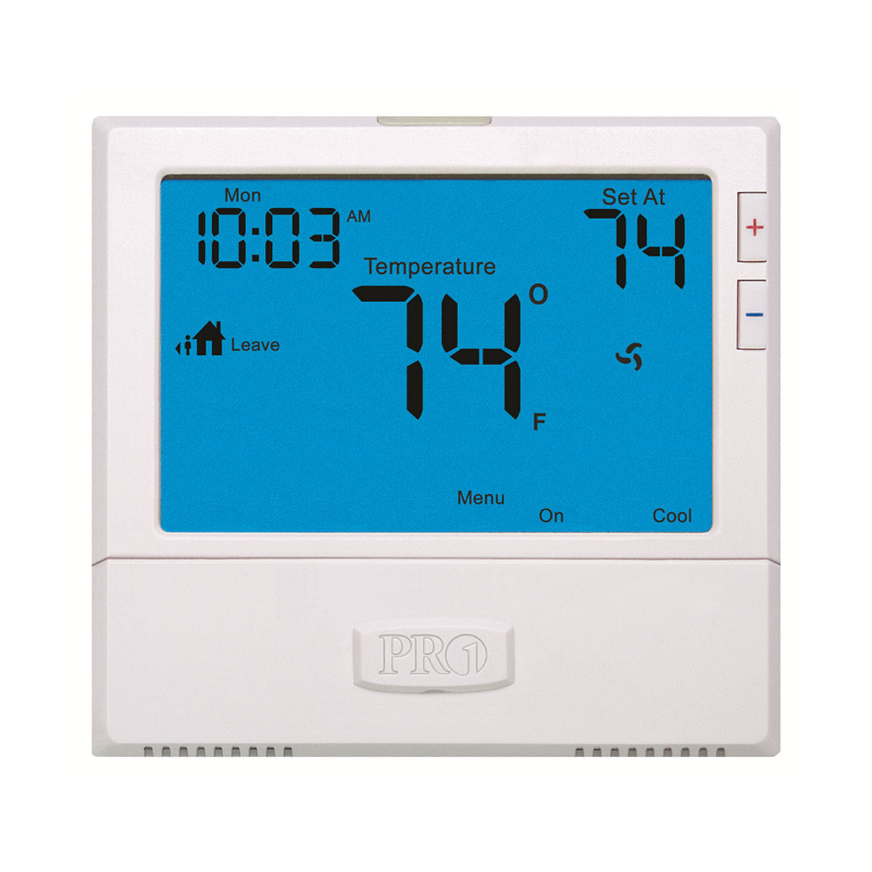 PRO1 IAQ Pro1 T725 Programmable Thermostat, 2H/1C, 5-1-1 Days Programs per Week