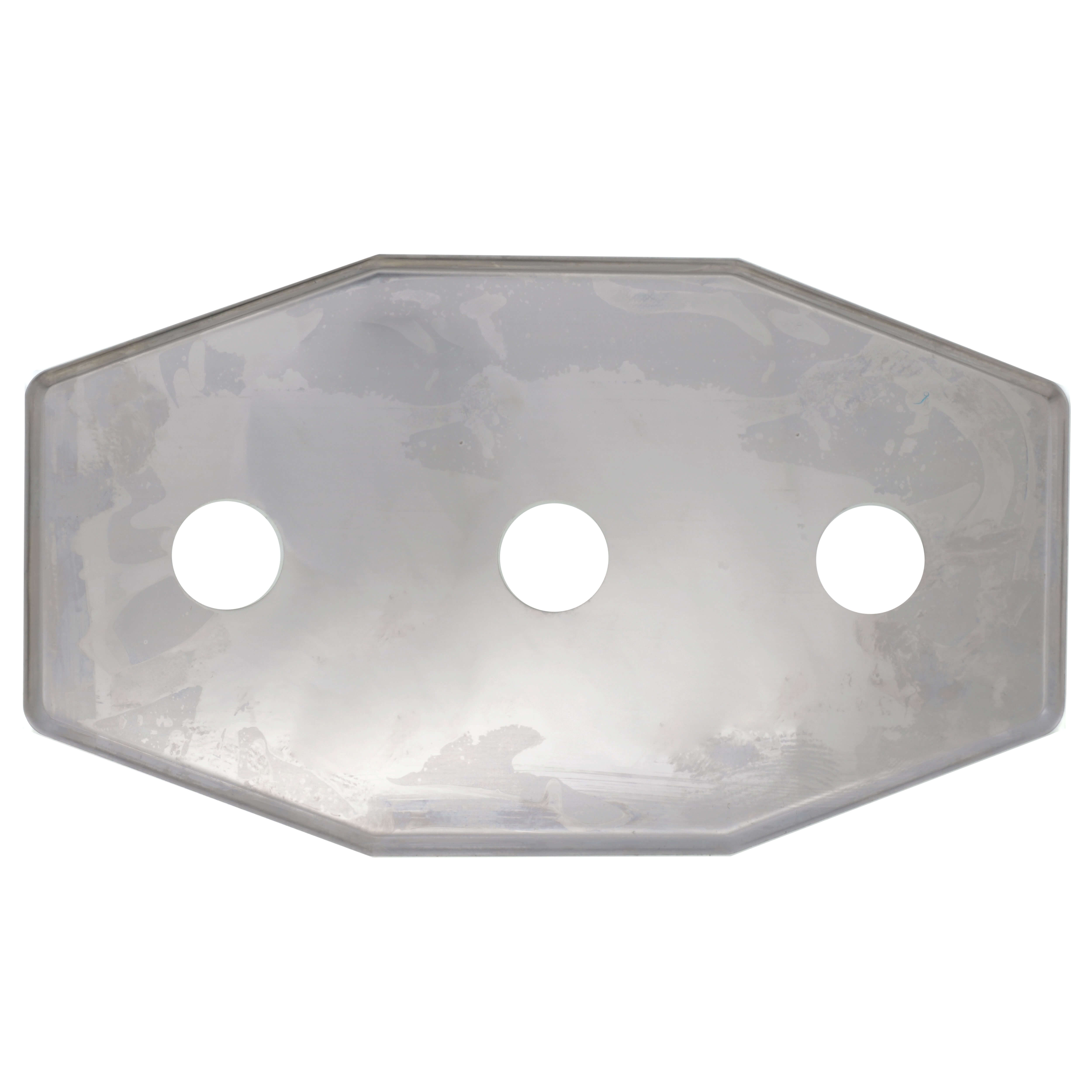 JONES STEPHENS Jones Stephens T73817 3 Hole SS Repair Cover Plate 1 3/8 Dia