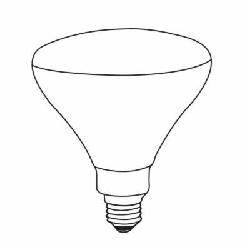 TECHNICAL CONSUMER PRODUCTS Technical Consumer Products LED17BR40D30K TCP-INC LED 17W BR40 DIM 3000K