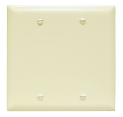 LEGRAND Legrand TP23-I TradeMaster Standard Blank Wallplate (2-Gang, 4.7 in)