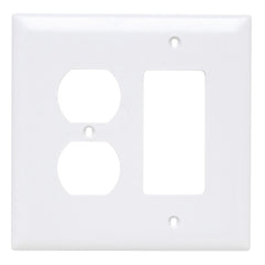 LEGRAND Legrand TPJ826-W Trademaster Junior Jumbo 2-Gang Wall Plate (TPJ826W)
