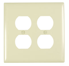 LEGRAND Legrand TPJ82-I Jumbo receptacle wallplate (6 in)