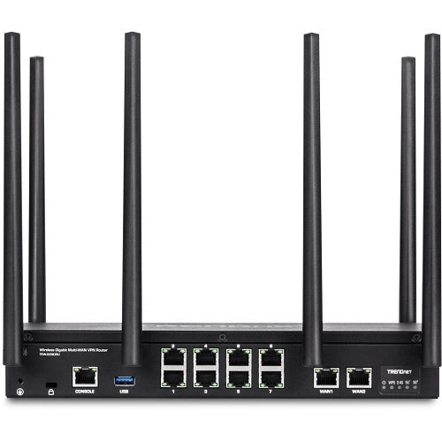 TRENDNET TRENDnet TEW-829DRU AC3000 Tri-Band Wireless Gigabit Dual-WAN VPN SMB Router
