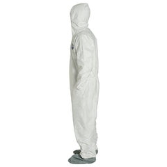 DUPONT Dupont TY122SWHMD00 Tyvek 400 Hooded Coverall with Attached Boots MD