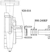 TACO 920-016RP WALL BRACKETS & PARTS