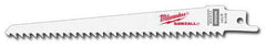 Milwaukee 48-00-5015 6 in. 6 TPI Fleam Ground Sawzall Blades 5PK