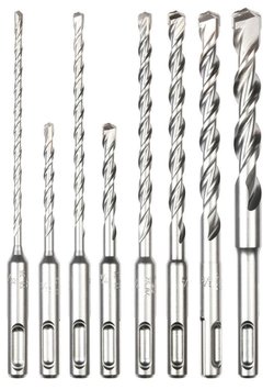 MILWAUKEE Milwaukee Tool 48-20-7673 8PC SDS Plus M/2 Packout Kit