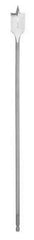 Milwaukee 48-27-0190 Flat Boring Bit, 7/8 in Dia, 16 in OAL, Flat Flute, 1/4 in Shank