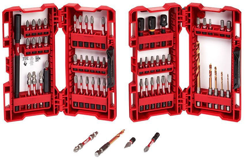 MILWAUKEE Milwaukee 48-32-4029 SHOCKWAVE 60-Piece Impact Drill and Drive Set