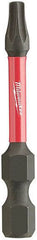 MILWAUKEE Milwaukee 48-32-4784 SHOCKWAVE 2 in. Impact Torx T20 Power Bits