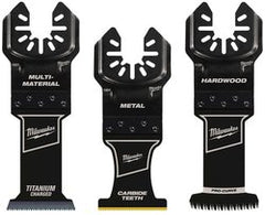 Milwaukee 49-10-9001 OPEN-LOK 3PC All Purpose Multi-Tool Blade Variety Pack